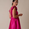 vestido libeli rosa fuschia