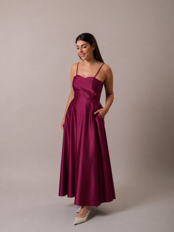 conjunto valentina cor de vinho